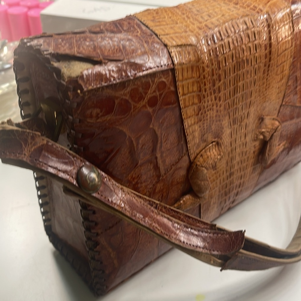 Alligator Handbag - Picture 5 of 17
